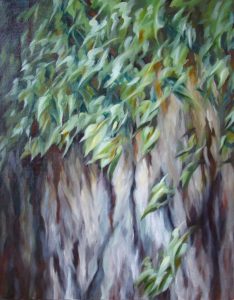 Arbre Tronc / Tree Bark Wild Garden sophie labayle art nature paintings