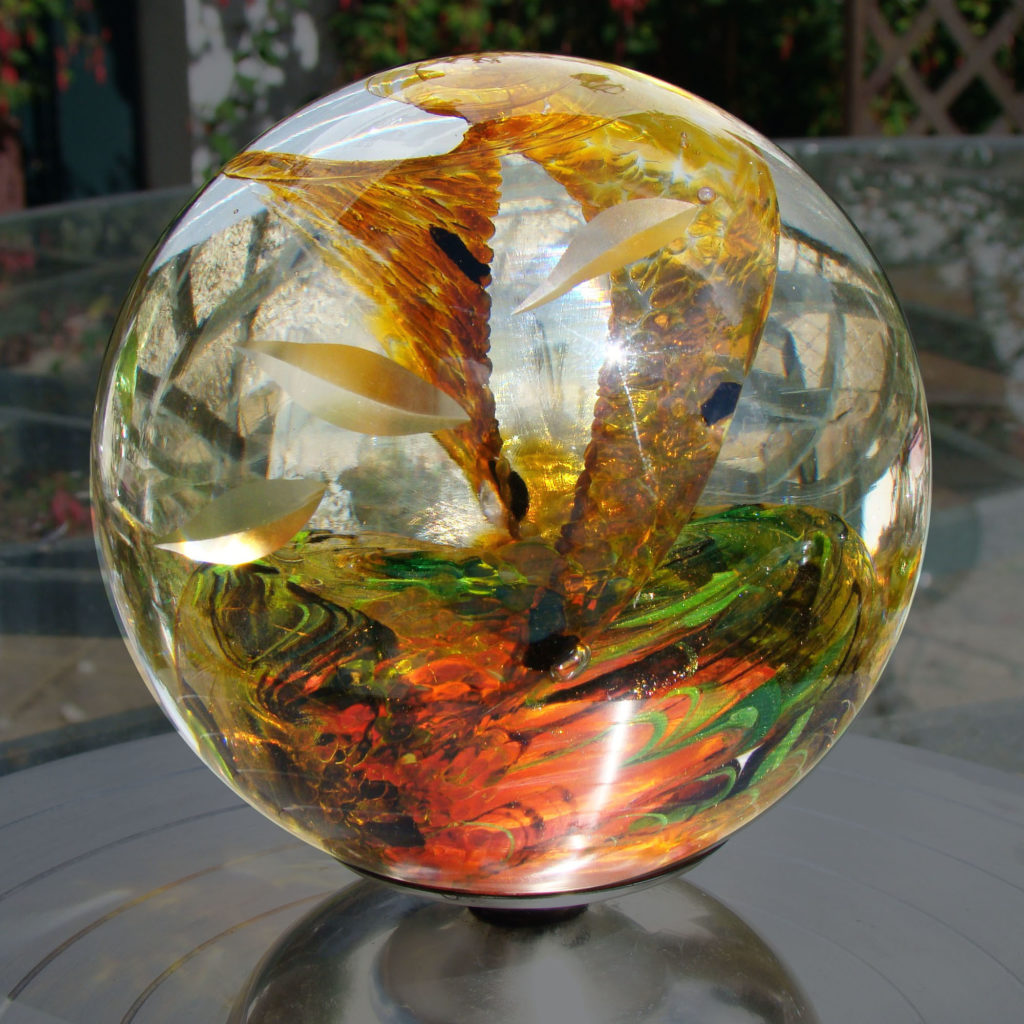 Autumn Sophie Labayle Glass Sphere